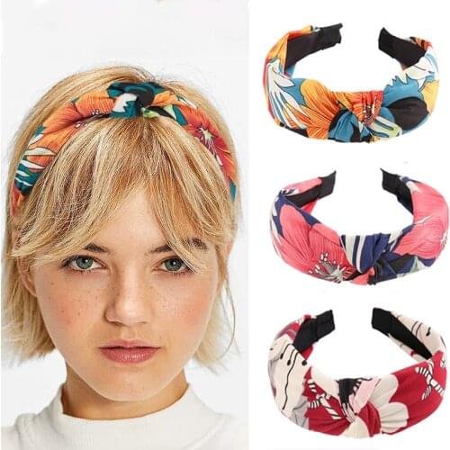 Fashion Knot Headband Hair Bow Hairband for Women Hair Accessories Hair Band for Girls Head Wrap Hair Bands for Women