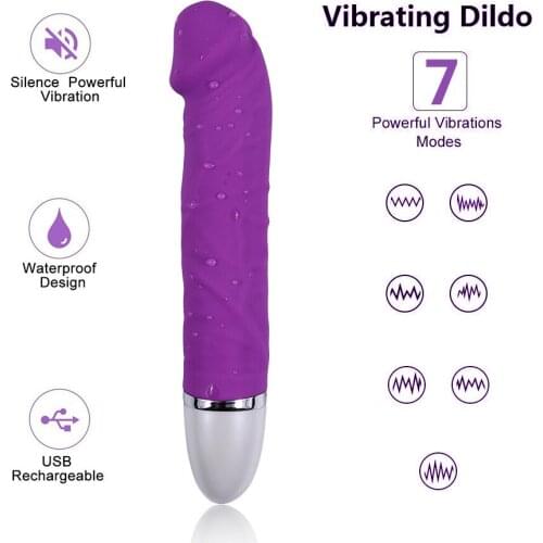 Vibrators for Women Soft Silicone Motor Rabbit Massager Female Sex Toy G Spot Clitoris Stimulator