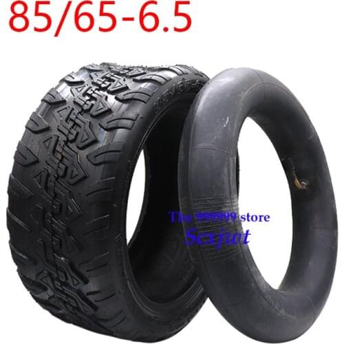 10 inch 85/65-6.5 Off-Road tyre with inner tube Electric Scooter for Mini Pro Balance Scooter Mini Scooter Tires Accessories