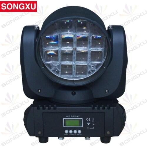 SONGXU 12*10W RGBW 4 IN 1 LED Zoom Moving Head Light/Moving Head Zoom LED Stage Equipments/SX-MH1210B