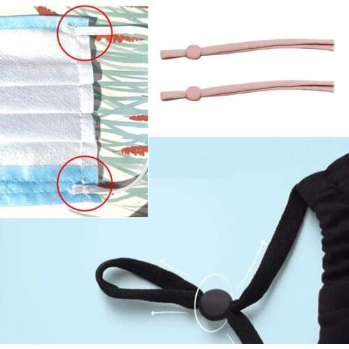 50/100 Colourful Thin Round Elastic Bands Elastic Rope Wedding Garment Elastic Tape For DIY Sewing Accessories Costura Cocina