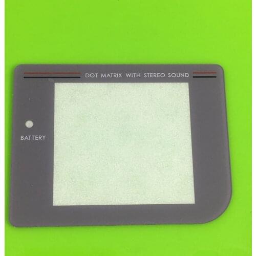 [50PC/ LOT] New Protective Screen Lens for Nintendo GameBoy GB game console screen replacement Plastic Protective panel