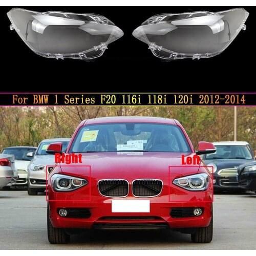 Car Headlamp Lens For BMW 1 Series F20 116i 118i 120i 2012 2013 2014 Car Headlight Headlamp Lens Auto Shell Cover