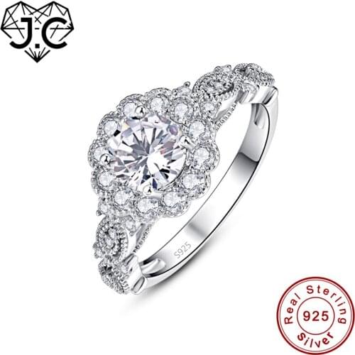 J.C Rings With Diamonds