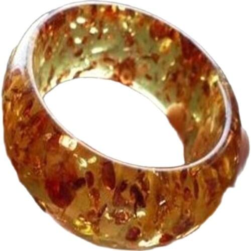 Beautiful amber wax bracelet flower Po widening and thickening bracelet lady gift
