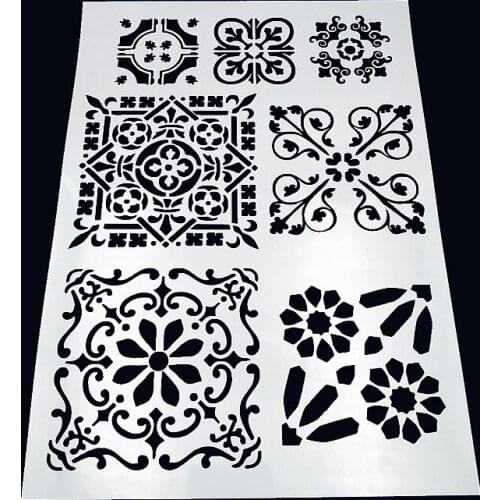 Faceplate plastic mold shield DIY cake scrapbook stencils hollow Embellishments printing lace ruler Valentines Day