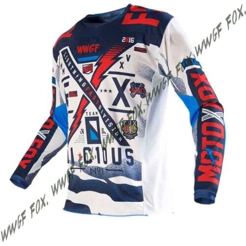 Motorcycle riding clothes bicycle mens long shirt mountain bike bicycle downhill clothing custom-made road mountain tops