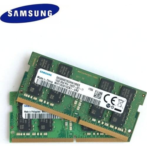 Samsung Laptop DDR4 16GB 2RX8 PC4 2400T DIMM notebook Memory 16G DDR4 2400MHZ Laptop memory notebook RAM