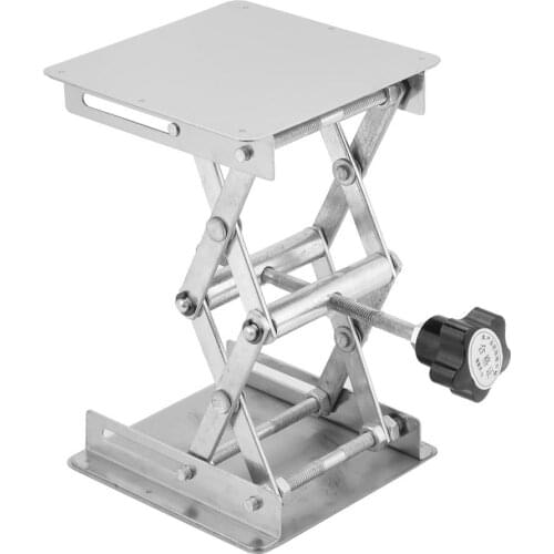 Stainless Steel Lifting Platform Laboratory Lifting Stand Rack Scissor Jack Bench Lifter Table Lab Lifting Stand Rack
