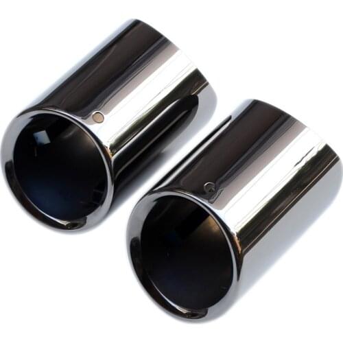 Fit For BMW 528i 530i 535i 535d F10 F18 2013-2016 Accessories Tail Exhaust Rear Pipe Muffler End Tip Cover Pair