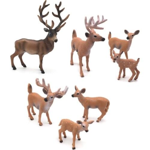 Christmas Deer Shape Household Desktop Decor Pendants Festive Party Supplies Hot Sell