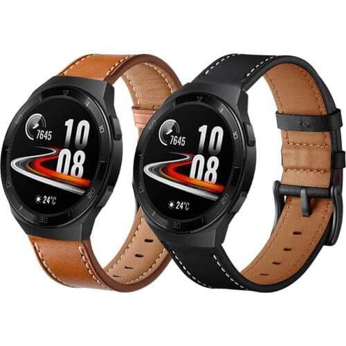 Genuine leather strap for Huawei Watch GT 2e Band for Watch GT2 Pro GT2 46mm & Honor Magic Watch 2 46mm Bracelet Watchbands