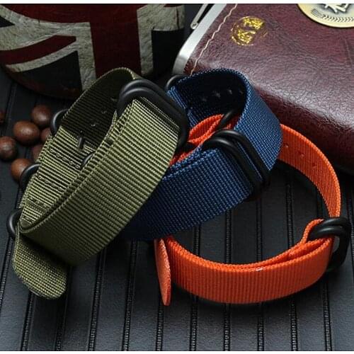 NATO strap For Apple watch band 44mm 40mm iWatch band 42mm 38mm Nylon bracelet strap Apple watch series 4 3 5 SE 6