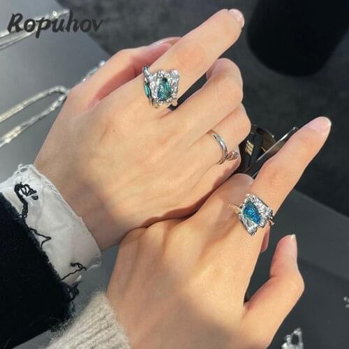 ROPUHOV Rings With Crystals