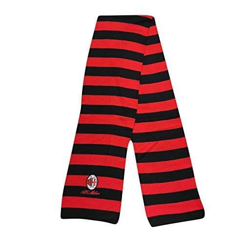 Masters soccer scarf Wool Official A.C. AC Milan Rossoneri selectable (Stadium, MILLERIGHE, pink, Centennial)
