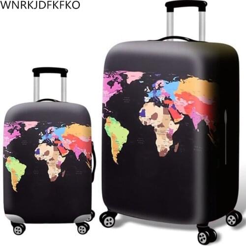 Thicken Suitcase Protective Covers For 18-32 inch Suitcase Suitcase Travel Bag Trolley Elastic Luggage Cover