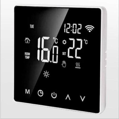 High power touch screen electric heating thermostat with WiFi