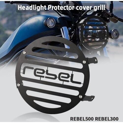 CM300 Motorcycle modification Headlight Protector cover grill FOR HONDA REBEL500 REBEL300 CM500 CM300 CMX500 CMX300 2020 2021