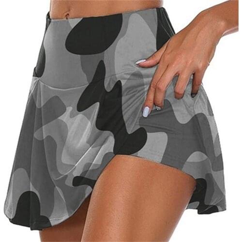 Women Camouflage Skirt Shorts High Waist Jogger Short Pant Sports Fitness Short Sexy Summer Casual Printed Skirt woman clothing