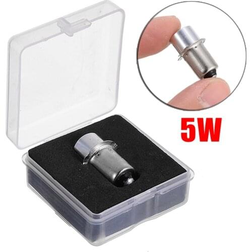 1pc 3W P13.5S LED Bulb Flashlight Torch Replacement Bulbs Lantern Work Light 6-24V 23*9mm for Lighting Accessory