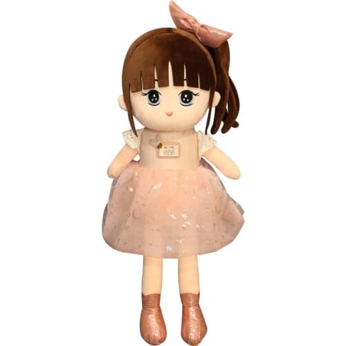 1pc 45cm/105cm Plush Toys Princess Girls Doll Soft Flower Skirt Spring Cute Children Toy Christmas Gift Toys for Girls