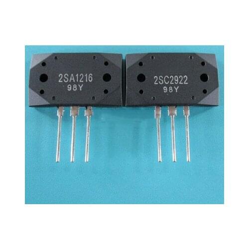 10pcs 2SA1216 2SC2922 (5pcs 2SA1216 5pcs 2SC2922)