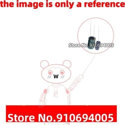 10PCS In-line aluminum electrolytic capacitor 100UF 100V 10*17 10*17"Green gold" High frequency