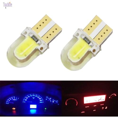 100pcs LED Bulbs T10 194 168 W5W Reading Lamp Interior Clearance License Plate Position Light 12V Ice Blue White Red Blue 6000K