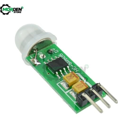 5V 12V Mini Infrared PIR Motion Sensor Switch Module IR Human Induction Detector Detection Light Sensor Switch Board for Arduino