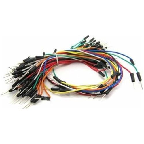 65 pcs Solderless Flexible Breadboard Jumper Wire Cable