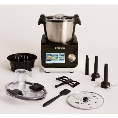 CREATE - PACK - CHEFBOT TOUCH-intelligent kitchen Robot with steamer basket + portable drinking cup