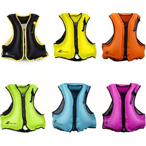 Hot Sale Inflatable Fishing Vest Large Size Adult Child Swimming Buoyancy Boat Fishing Safety Life Jacket