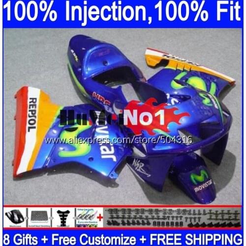 Injection For HONDA NSR250R MC28 1994 1995 1996 1997 1998 1999 133MC.32 full blue NSR 250 250R NSR250 R 94 95 96 97 99 Fairing
