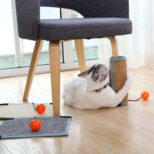 Cat Scratching Post Mat For Cats Natural Protecting Furniture Foot Chair Pad Climbing Tree cat Scratch Pad Board