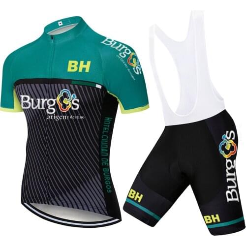 Ropa Hombre BH Summer Cycling Jersey Set 2021 Mountain Bike Cycling Clothing Mens Racing Sports Bicycle Clothes Mayots Ciclismo