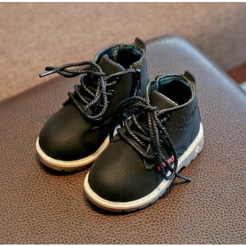 New Children Snow Boots Shoes for Girls Boys Boots Fashion Soft Bottom Baby Toddler Shoes Autumn Winter Kids Boots Dropshipping