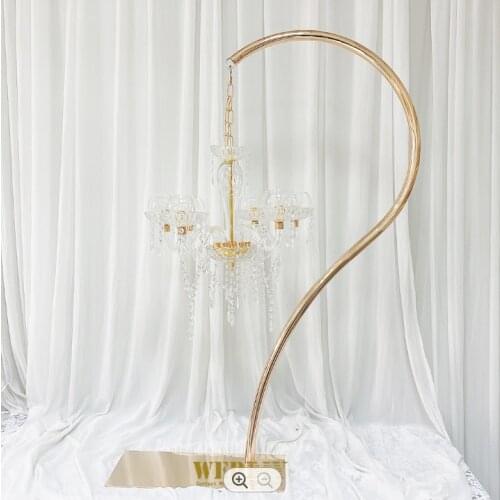 New wedding decoration flower stand road guide high and low window display stand wedding props main table decoration ornaments