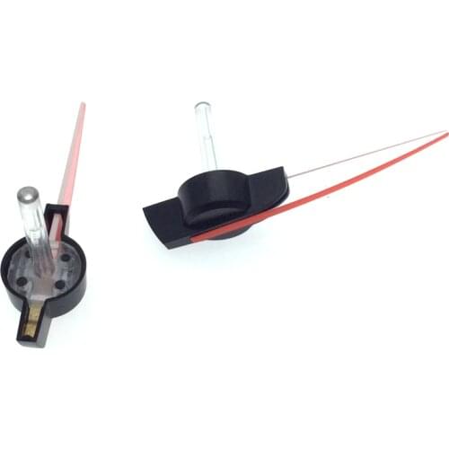 Hole 1mm 2pcs 45mm Car instrument meter pointer red plastic cluster