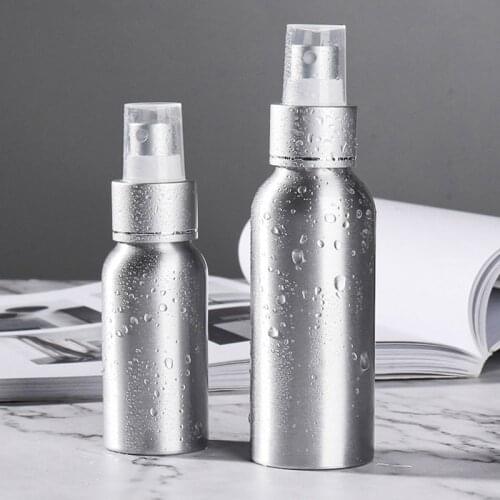 40ml-250ml Perfume Spray Bottle Cosmetic Bottle Spray Lotion Bottle Travel Perfume Atomizer Aluminum bottles Perfume Atomizer