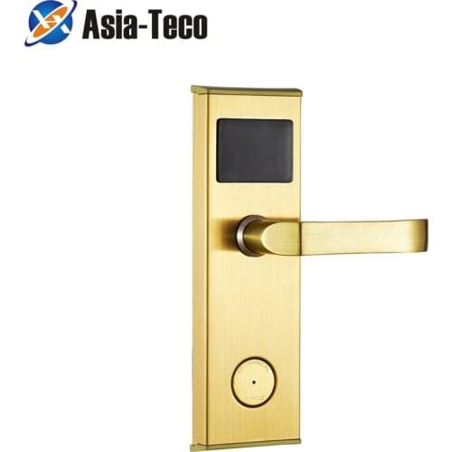 Hotel door access system digital Electric Promotion intelligent Electronic hotel key card door lock Apartment Electronic lock