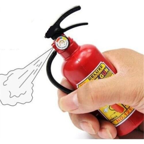 Prank supplies novelty products funny gadgets waterpistool plastic Fire extinguisher water gun gag children water summer toys