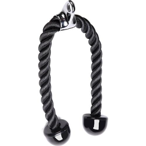 Tricep Rope Biceps Band TrainingPull Down Rope Abdominal Muscle Training Fitness Arm Shoulder Strength Exercise Rope
