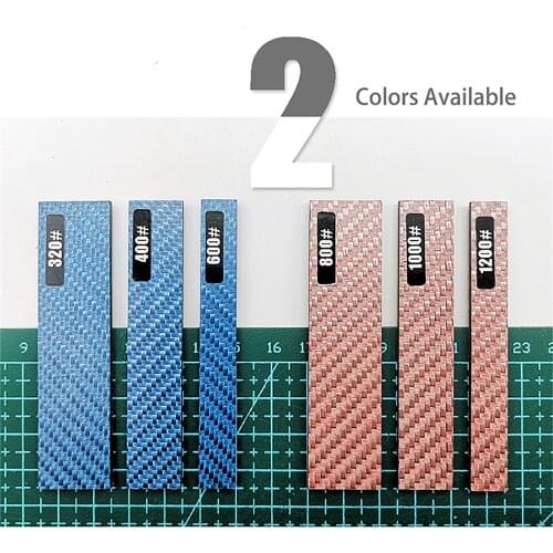 Carbon Fiber Grinding Stick DIY Sanding Board Craft Tools for Gundam Models Scenery Accessories