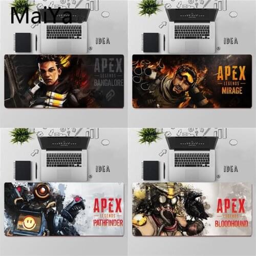 Maiya Top Quality Apex legends Rubber Mouse Durable Desktop Mousepad Free Shipping Large Mouse Pad Keyboards Mat