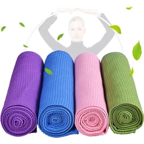 Protection Resin Portable Non-slip Yoga Blanket Yoga Mat Towel Gym Fitness Accessories