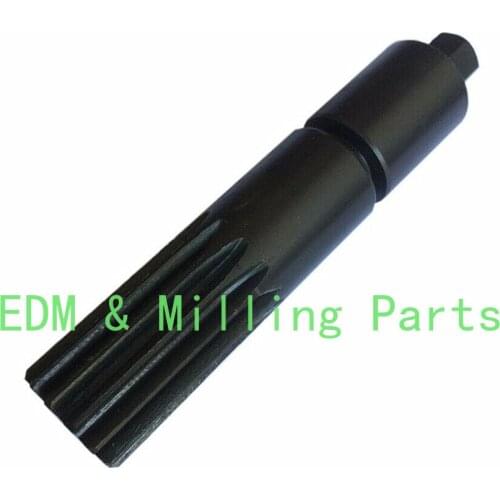 CNC Milling Machine Ram Pinion C120 Slide Spindle Gear Shaft Mill Tool For Bridgeport Mill Part