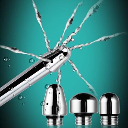 1Set Small Shower Head Enema Water Nozzle Anal Plug Head Enema Anal Cleaning Kit Faucet,Anal Sex Toy Bidet Vaginal Washing Toys