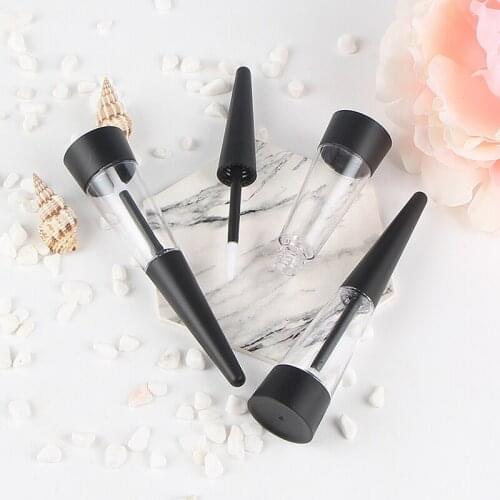 4ml Mini Lip Gloss Split Bottles DIY Transparent Empty Clear Makeup Sample Liquid Lipgloss tubes Packaging 200pcs/lot