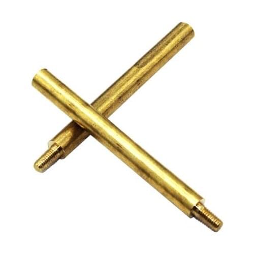 4pcs M3 brass standoffs fastener male screw single 6mm thread bolt copper support post outer diameter 4.5 pole length 45mm