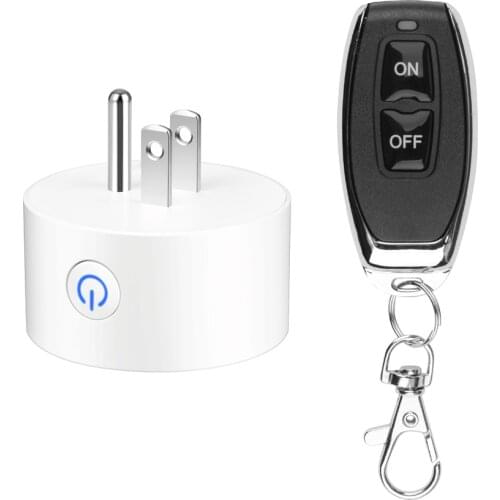 433MHz Smart Plug Remote Control Power Strip US Wireless Home Light Switch AC Outlet Remote Socket